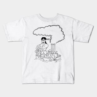 Steamboat Ricky Kids T-Shirt